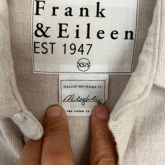 Frank & Eileen MCLOGHLIN Natural, Italian Brushed Canvas - Picture 4 of 7